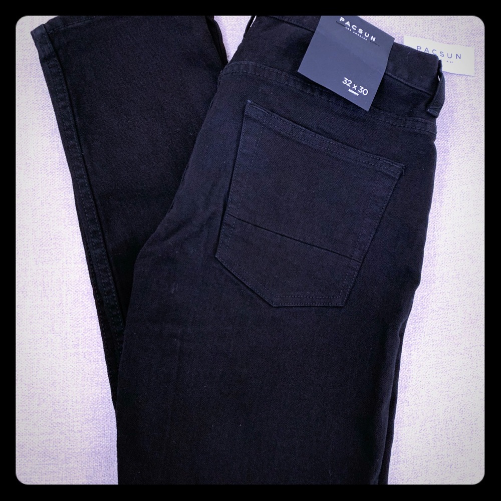 NWT PACSUN Men’s black jeans